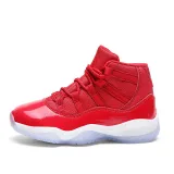 Boy Mesh Breathable Pure Color Basketball Sports Sneakers Shoes