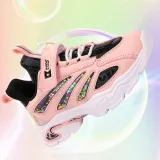 Toddler Kids Stars Sequins Pure Color Basketball Sport Sneakers Shoes