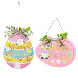 Easter Lighted Door Decorations Cute Wall Hanger Gnomes Egg Wreath