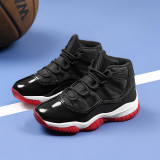 Boy Mesh Breathable Pure Color Basketball Sports Sneakers Shoes