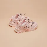 Toddler Kids Breathable Lace Up Sport Sneakers Shoes