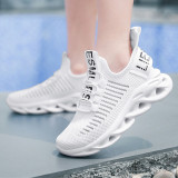 Boy Fashion Pure Color Net Breathable Sports Lightweight Sneakers Shoes