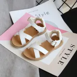 Kid Girl Cross Over Open-Toed Soft Bottom Sandals Shoes