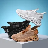 Boy Fashion Pure Color Net Breathable Sports Lightweight Sneakers Shoes