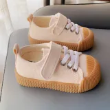 Baby Toddlers Pure Color Learn To Walk Sneakers Shoes