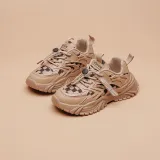 Toddler Kids Breathable Lace Up Sport Sneakers Shoes