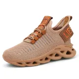 Boy Fashion Pure Color Net Breathable Sports Lightweight Sneakers Shoes