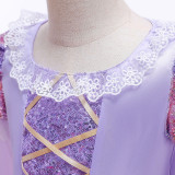 Toddler Girls Long Sleeves Princess Dress