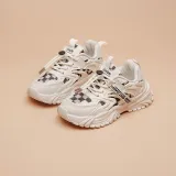 Toddler Kids Breathable Lace Up Sport Sneakers Shoes