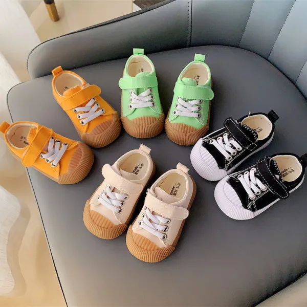 Baby Toddlers Pure Color Learn To Walk Sneakers Shoes