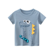 Toddler Boys T-shirts Cartoon Dinosaur Cotton Tops