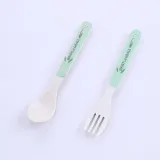 5 Pieces White Cow Bamboo Fiber Dinnerware Tableware Auxiliary Food Bowl Kindergarten Soup Dinner Bowl