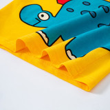 Toddler Boys T-shirts Cute Cartoon Dinosaur Pattern Cotton Tops