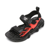 Toddlers Kids Open-Toed Velcro Soft Bottom Sandals