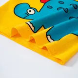 Toddler Boys T-shirts Cute Cartoon Dinosaur Pattern Cotton Tops