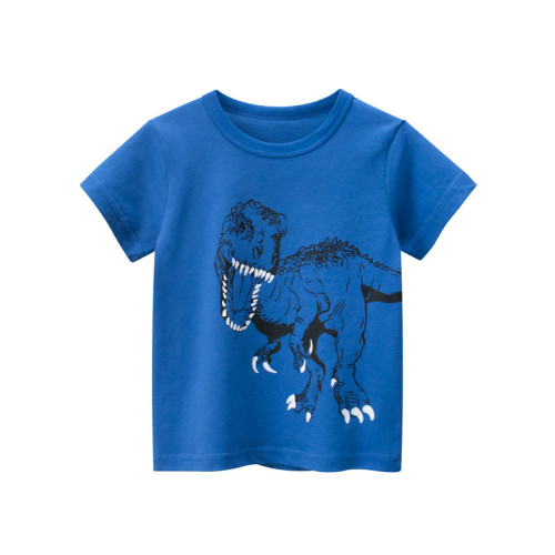Toddler Boys Vest Cartoon Dinosaur Pattern Cotton Tops