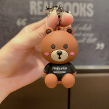 Cute Cartoon Bear Dolls Bag Car Pendant Key Chain