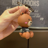Cute Cartoon Bear Dolls Bag Car Pendant Key Chain