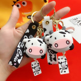 Cute Cow Bag Car Pendant Key Chain