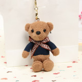 Plush Teddy Bear Bag Car Pendant Key Chain