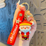 Cute Santa Claus Bag Car Pendant Key Chain