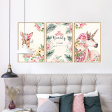 Pink Unicorn Deer Room Waterproof Decorative Wallpaper