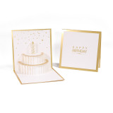 3D Birthday Cake Greeting & Gift Cards