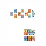 Digital Jump Lattice Stuck Sitting Room Kindergarten Children's Game Room