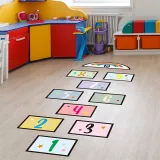 Digital Jump Lattice Stuck Sitting Room Kindergarten Children's Game Room