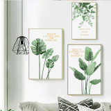 Lotus Leaf Room Waterproof Decorative Wallpaper