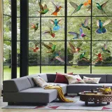Nineteen Different Birds 9 Piece Room Waterproof Decorative Wallpaper