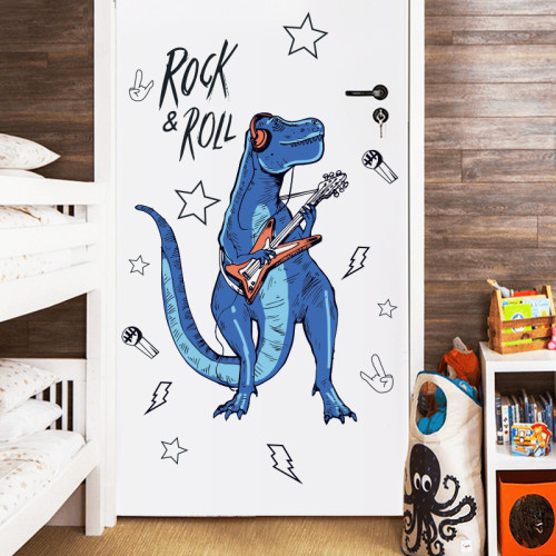 Rock Dinosaur Room Waterproof Decorative Wallpaper