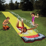 Water Slide Bed Double Surfboard Swimming Pool Outdoor Water Toys Crash Pad
