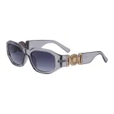 Sunglasses Small Square Retro Wide Frame Eyewear