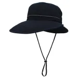 Summer UV Protection Outdoor Sunhat Wide Brim Peaked Fishing Cap
