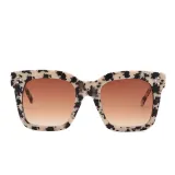 Sunglasses Trendy Cateye Square Oversized UV400 Protection Vintage Retro Flat Top With Frame
