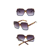 Sunglasses Square Oversized UV Protection Retro Ultralight With Frame Unisex