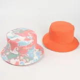 Double-Sided Reversible Sunhat Tie Dye Basin Cap