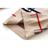 Kids Boys Collar Striped Sweater Knitwear Pullover