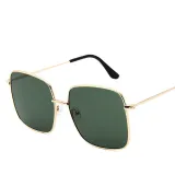 Sunglasses Multicolor Fashion Square Aviators Sunglasses Flat Mirrored Lens