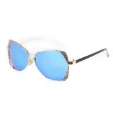 Sunglasses Square Aviators Sunglasses UV400 Metal Lace With Frame Shades