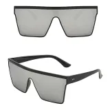 Sunglasses Multicolor Square Oversized UV Protection Vintage Retro Flat Top With Frame