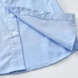 3PCS Boys Outfits  Short Sleeves Shirt and Suspender Shorts Dressy Up Baby Climb Clothes
