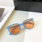 Sunglasses Retro Round Bottom Sunglasses UV400 Mirrored Eyewear