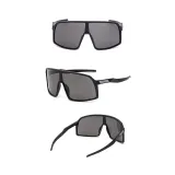 Sunglasses Multicolor Oversized Mirror One Piece Sport Style Mirrored Lens Eyewear