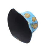 Double-Sided Reversible Sunhat Fruit Pineapple & Banana Bucket Cap