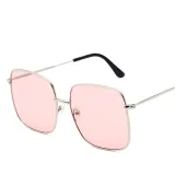 Sunglasses Multicolor Fashion Square Aviators Sunglasses Flat Mirrored Lens