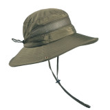 Outdoor Sun Visor Big Brim Fisherman Hat