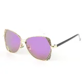 Sunglasses Square Aviators Sunglasses UV400 Metal Lace With Frame Shades