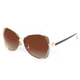 Sunglasses Square Aviators Sunglasses UV400 Metal Lace With Frame Shades